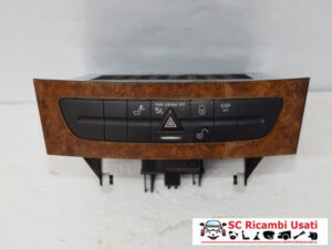 PULSANTIERA CENTRALE MERCEDES Classe E Berlina W211 2° Serie A2116800552 (07>)
