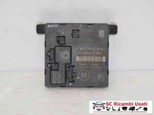 CENTRALINA PORTA POSTERIORE DX MERCEDES Classe E Berlina W211 2° Serie A2118201626 (07>)