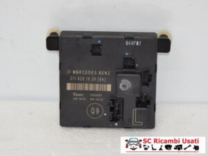 CENTRALINA PORTA POSTERIORE SX MERCEDES Classe E Berlina W211 2° Serie A2118201526 (07>)