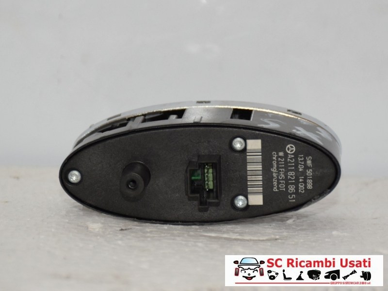 PULSANTE ALZAVETRO POSTERIORE SINISTRO MERCEDES Classe E Berlina W211 2° Serie A2118218651 (07>)