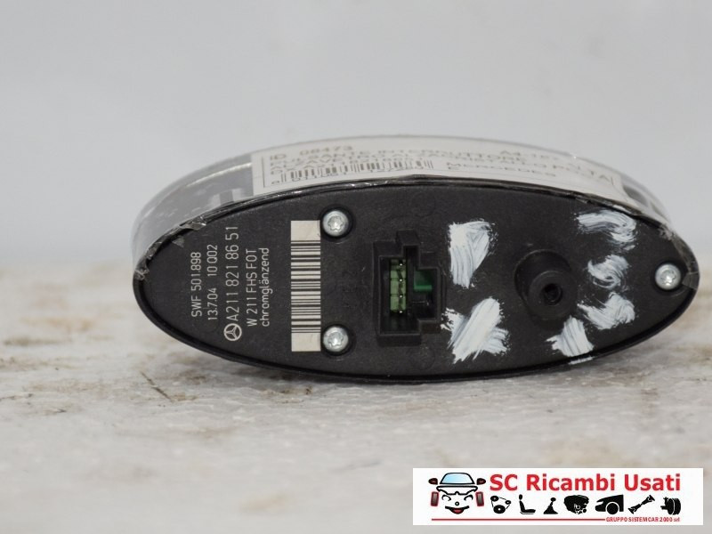 PULSANTE ALZAVETRO POSTERIORE DESTRO MERCEDES Classe E Berlina W211 2&deg; Serie A2118218651 (07>)