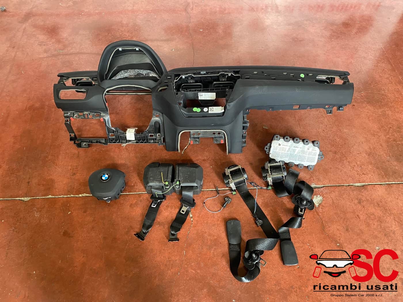 Kit Airbag Con Cruscotto Bmw X1 F48 2566133 - 03898 Kit Airbag Con Cruscotto Bmw X1 F48 2566133 - 03898