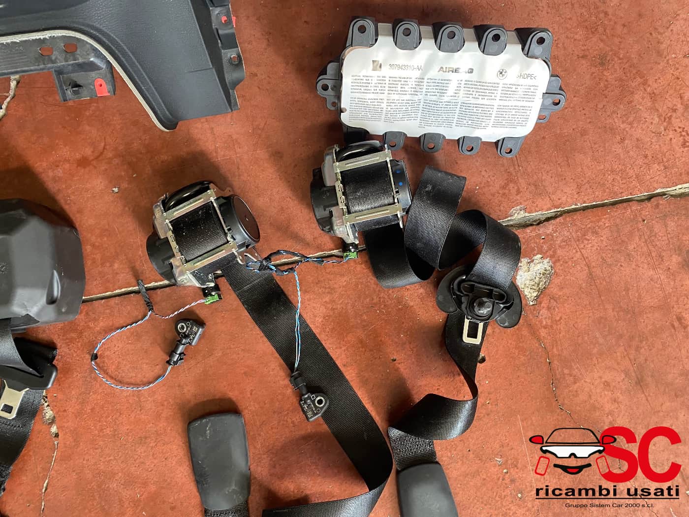 Kit Airbag Con Cruscotto Bmw X1 F48 2566133 - 03898 Kit Airbag Con Cruscotto Bmw X1 F48 2566133 - 03898