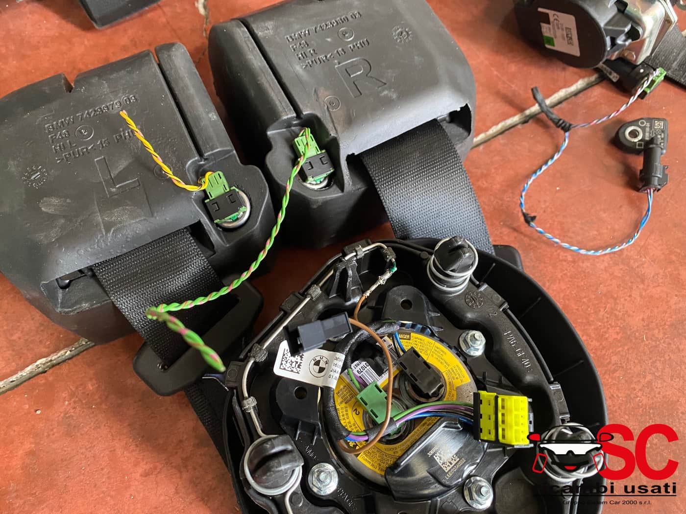 Kit Airbag Con Cruscotto Bmw X1 F48 2566133 - 03898 Kit Airbag Con Cruscotto Bmw X1 F48 2566133 - 03898