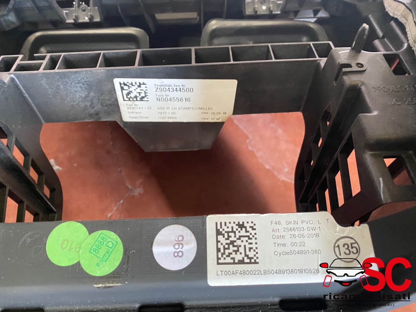 Kit Airbag Con Cruscotto Bmw X1 F48 2566133 - 03898 Kit Airbag Con Cruscotto Bmw X1 F48 2566133 - 03898