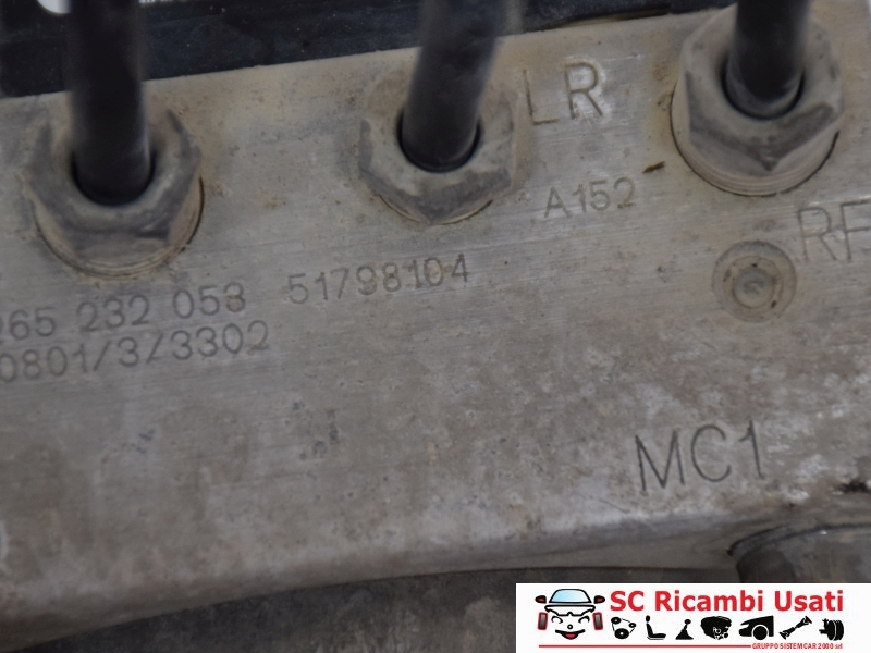Centralina Abs Fiat Grande Punto 51798104 - 11324