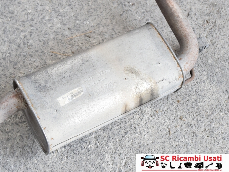 Marmitta Terminale Scarico Ford C Max 1.6 Tdci - 11401 Marmitta Terminale Scarico Ford C Max 1.6 Tdci - 11401