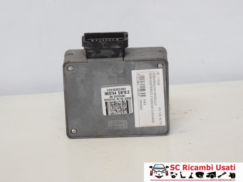 Centralina Modulo Servosterzo Fiat Croma 2008 51828338 51805406 - 11539