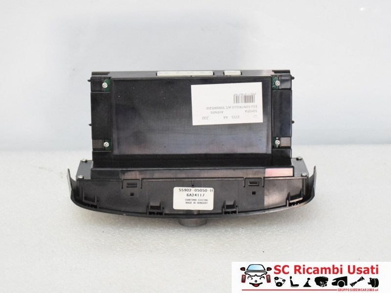 Pulsanti Gruppo Comandi Clima Toyota Avensis 2005 5590005202 - 01555 Pulsanti Gruppo Comandi Clima Toyota Avensis 2005 5590005202 - 01555