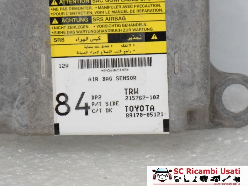 Centralina Airbag Toyota Avensis 8917005121 - 01564