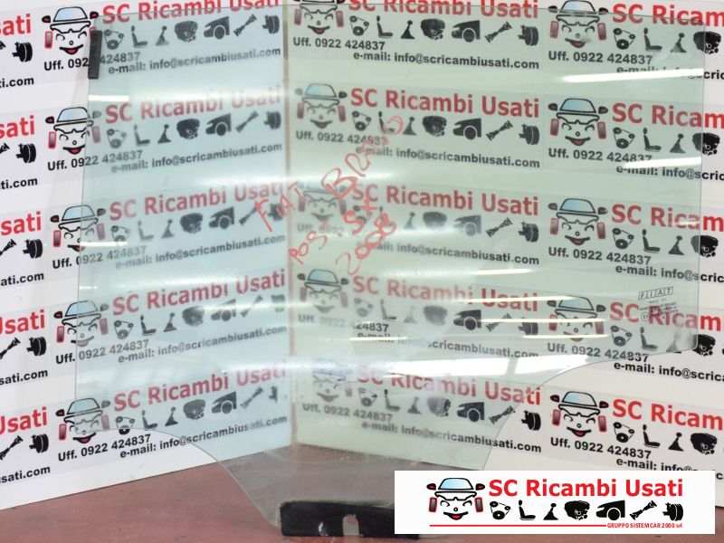 Vetro Scendente Posteriore Sinistro Fiat Bravo  - 01912