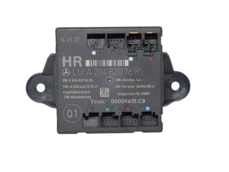 Centralina Porta Posteriore Dx Mercedes Classe C A2048207685 - 02024 Centralina Porta Posteriore Dx Mercedes Classe C A2048207685 - 02024