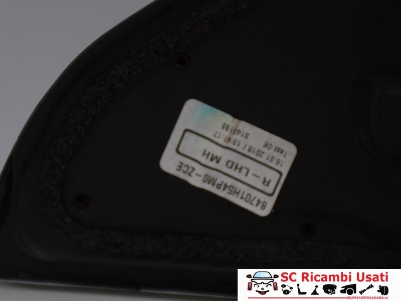 Specchietto Retrovisore Destro Suzuki Vitara 84701H54PM0 - 02516 Specchietto Retrovisore Destro Suzuki Vitara 84701H54PM0 - 02516