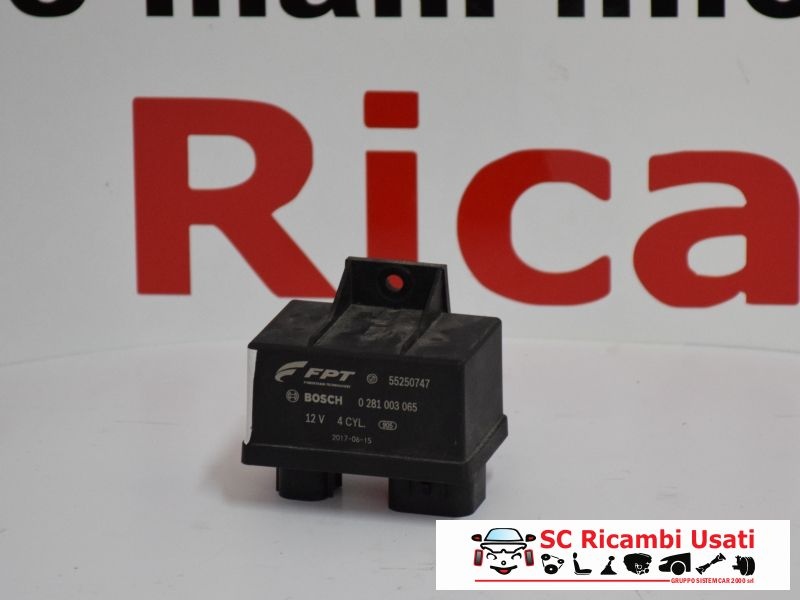Centralina Preriscaldo Candelette Fiat Tipo 55250747 51776211 - 02655