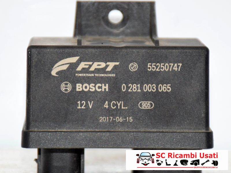 Centralina Preriscaldo Candelette Fiat Tipo 55250747 51776211 - 02655