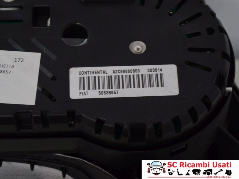 Quadro Strumenti Alfa Romeo Giulietta 50538657 - 02893