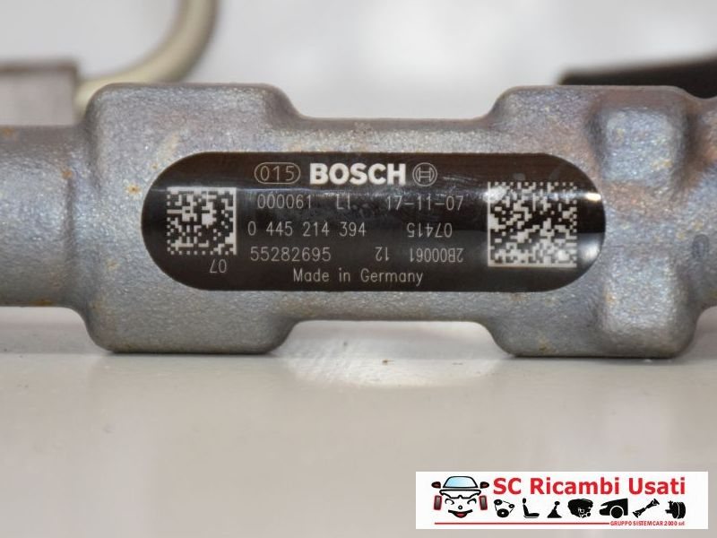 Flauto Fiat Doblo 1.6 Multijet 55282695 0445214394 - 03006 Flauto Fiat Doblo 1.6 Multijet 55282695 0445214394 - 03006