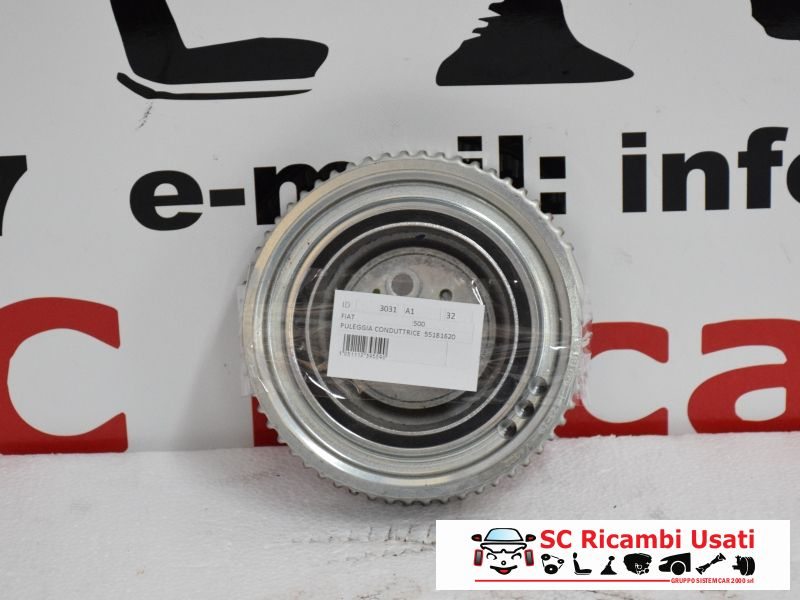 Puleggia Motore Fiat 500 1.2 Benzina 55181620 55197953 - 03031 Puleggia Motore Fiat 500 1.2 Benzina 55181620 55197953 - 03031
