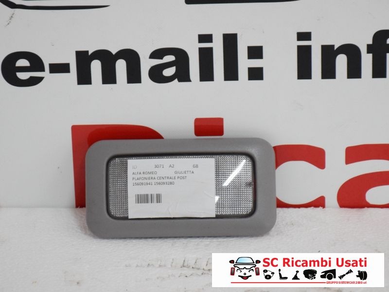 Plafoniera Alfa Romeo Giulietta 156091941 156093280 - 03071