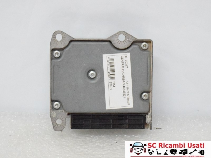 Centralina Airbag Fiat Stilo 46835521 - 00337 Centralina Airbag Fiat Stilo 46835521 - 00337