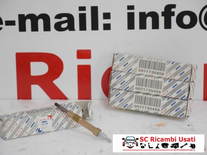 Candelette 1.9 Jtd Fiat 71735458 - 03393 Candelette 1.9 Jtd Fiat 71735458 - 03393