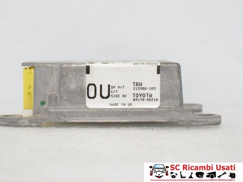 Centralina Airbag Toyota Yaris 891700D210 - 00346 Centralina Airbag Toyota Yaris 891700D210 - 00346