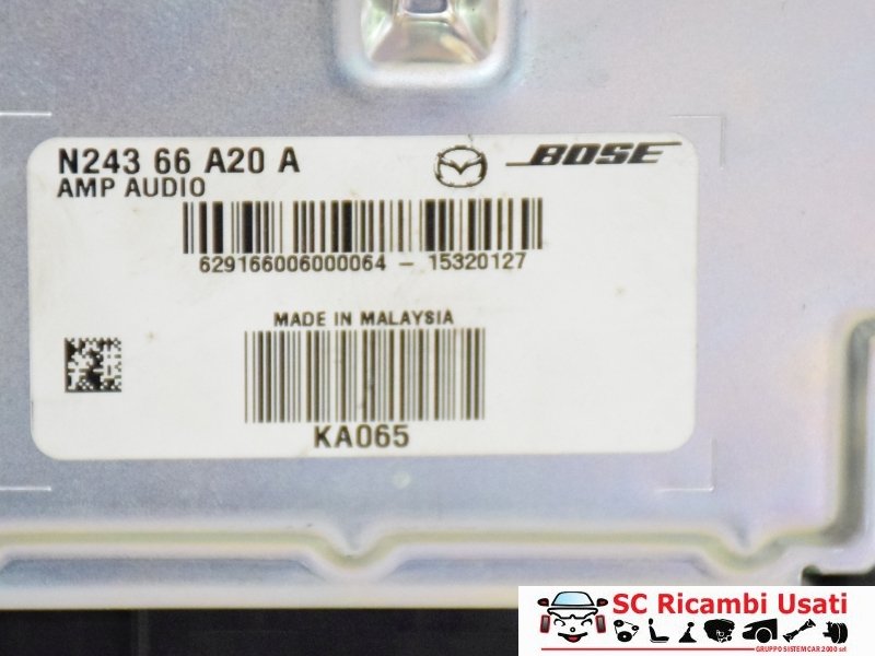 Centralina Amplificatore Bose Abarth 124 Spider 6000615633 N24366A20A - 03545 Centralina Amplificatore Bose Abarth 124 Spider 6000615633 N24366A20A - 03545