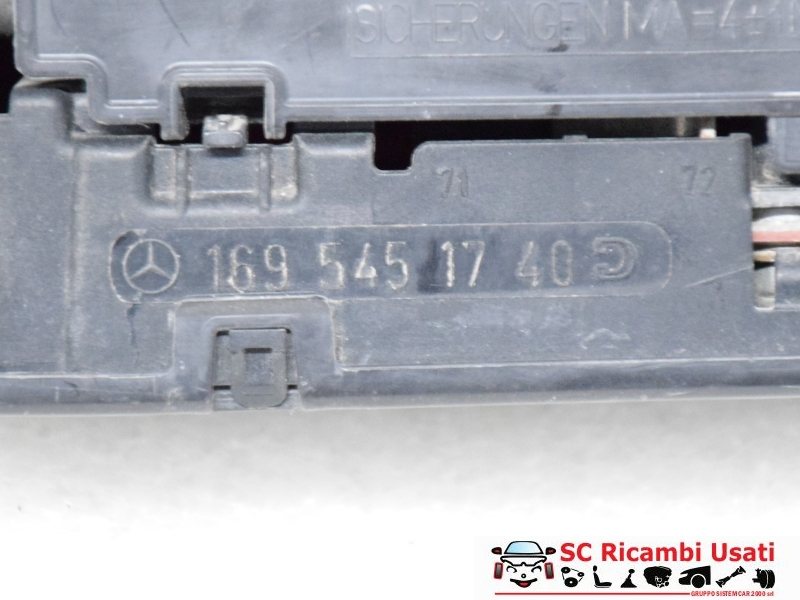 Scatola Porta Fusibili Mercedes Classe A W168 A1695451740 - 00369 Scatola Porta Fusibili Mercedes Classe A W168 A1695451740 - 00369