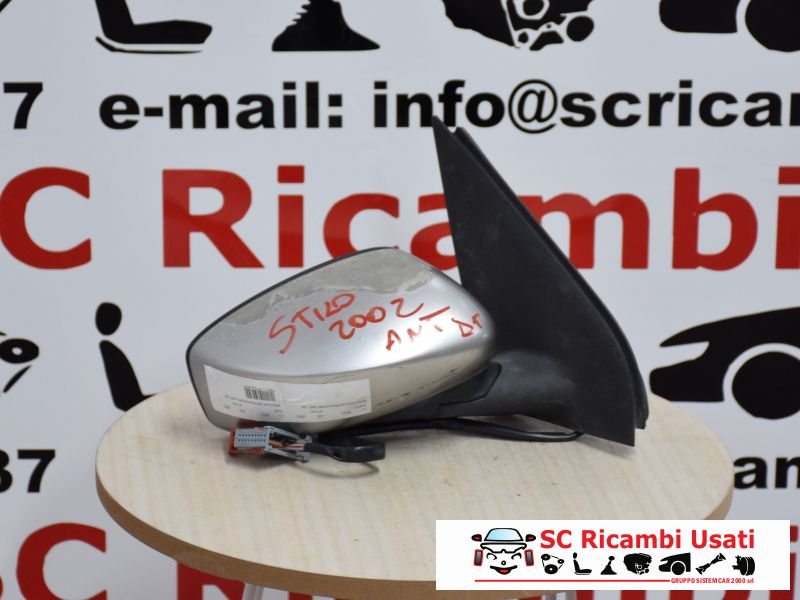 Specchietto Retrovisore Destro Fiat Stilo 01704608000 - 00402