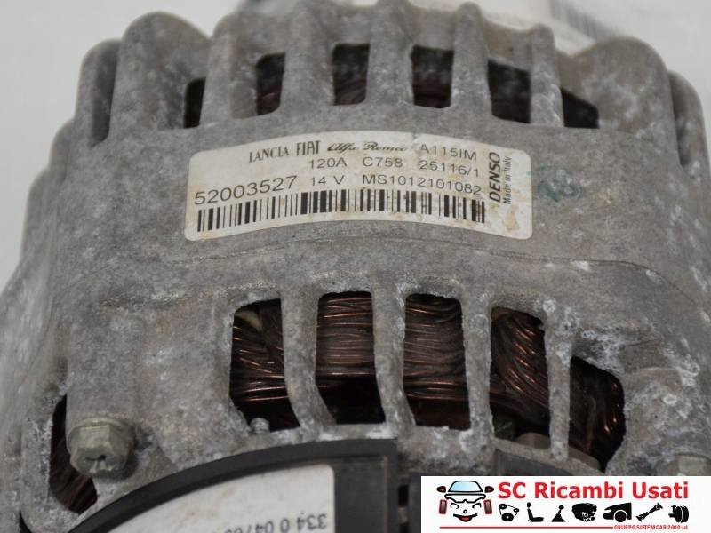 Alternatore Jeep Renegade 1.4 Tjet 52003527 51854903 - 04202