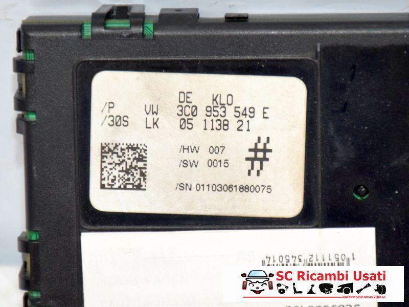 Centralina Angolo Sterzo Volkswagen Passat B6 3C0953549E - 00447 Centralina Angolo Sterzo Volkswagen Passat B6 3C0953549E - 00447