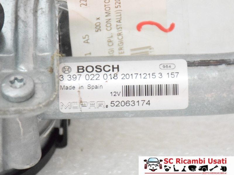 Tergicristallo Fiat 500x 52063174 - 04801