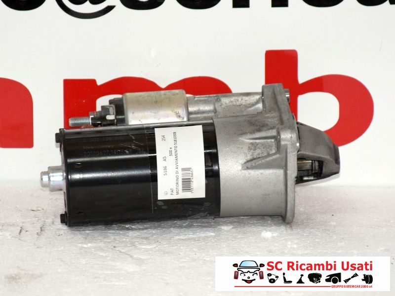 Motorino Avviamento Fiat 500x 1.6 Multijet 51810308 52110467 - 05186 Motorino Avviamento Fiat 500x 1.6 Multijet 51810308 52110467 - 05186