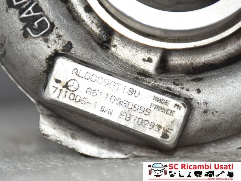 Turbina Mercedes Classe C220 Cdi A6120960499 - 05356 Turbina Mercedes Classe C220 Cdi A6120960499 - 05356