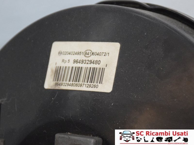 Servofreno Citroen C3 9649329480 - 00536 Servofreno Citroen C3 9649329480 - 00536