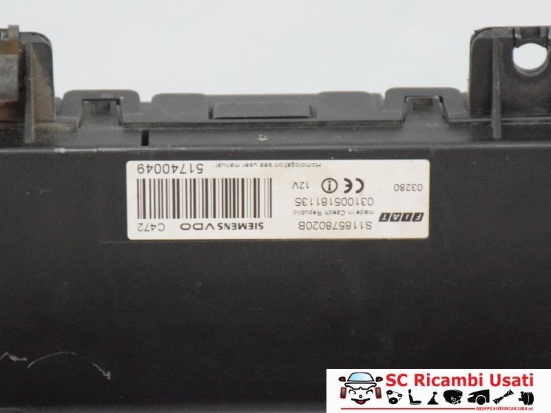 Body Computer Bsi Fiat Panda 51740049 51870141 - 05591