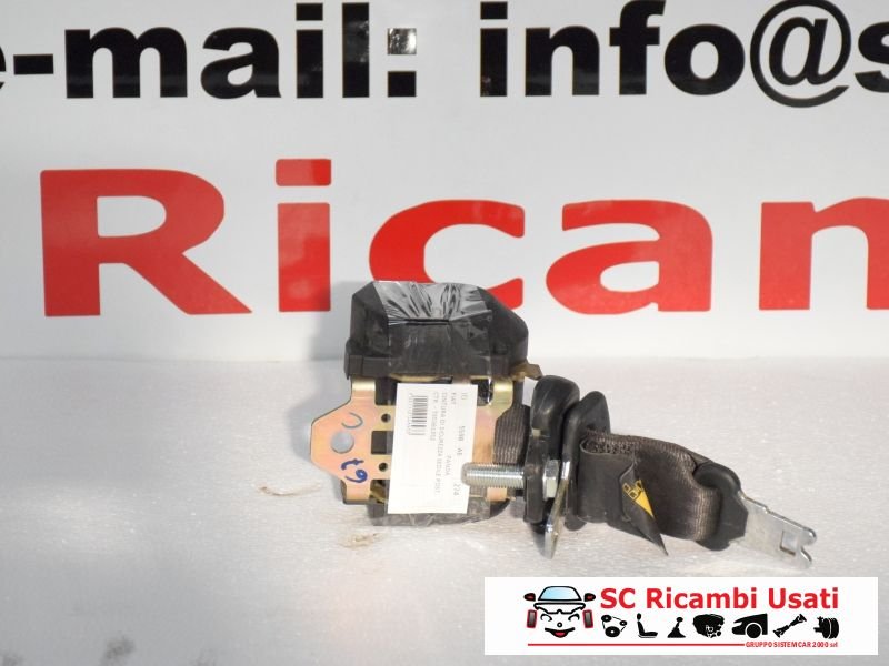 Cintura Sicurezza Posteriore Centrale Fiat Panda 735381352 - 05598 Cintura Sicurezza Posteriore Centrale Fiat Panda 735381352 - 05598