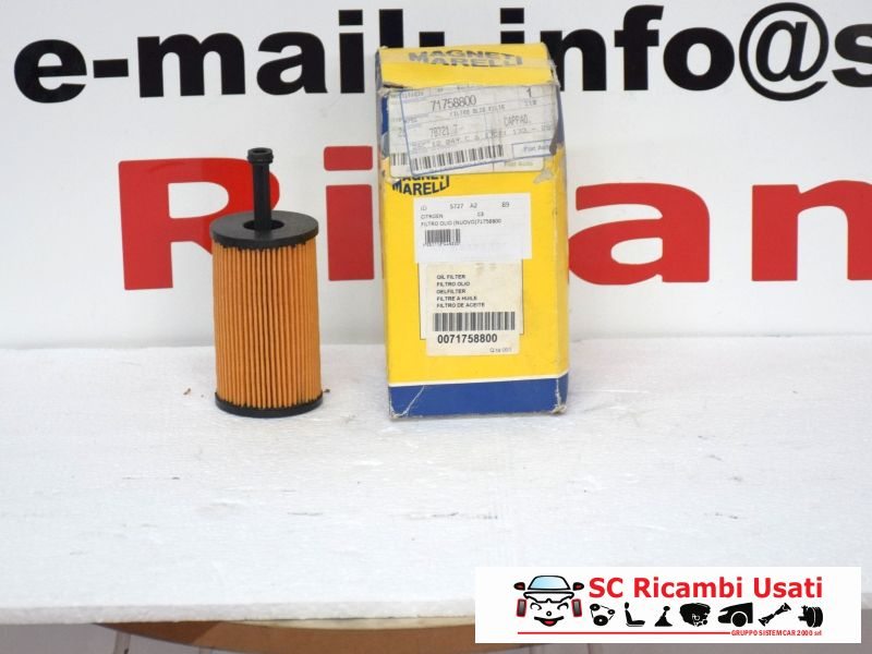 Filtro Olio Citroen C3 (nuovo) 71758800 - 05727