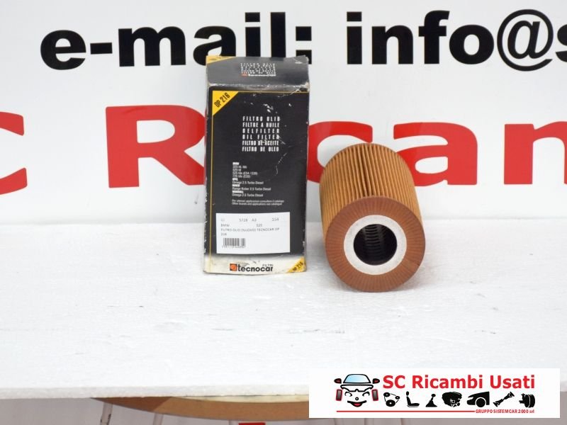Filtro Olio Bmw Serie 5 (nuovo) TECNOCAR OP 216 - 05728 Filtro Olio Bmw Serie 5 (nuovo) TECNOCAR OP 216 - 05728