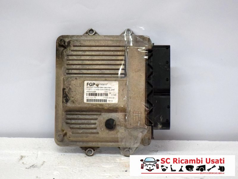 Centralina Motore Fiat Punto 1.3 Jtd 55195817 - 05920 Centralina Motore Fiat Punto 1.3 Jtd 55195817 - 05920