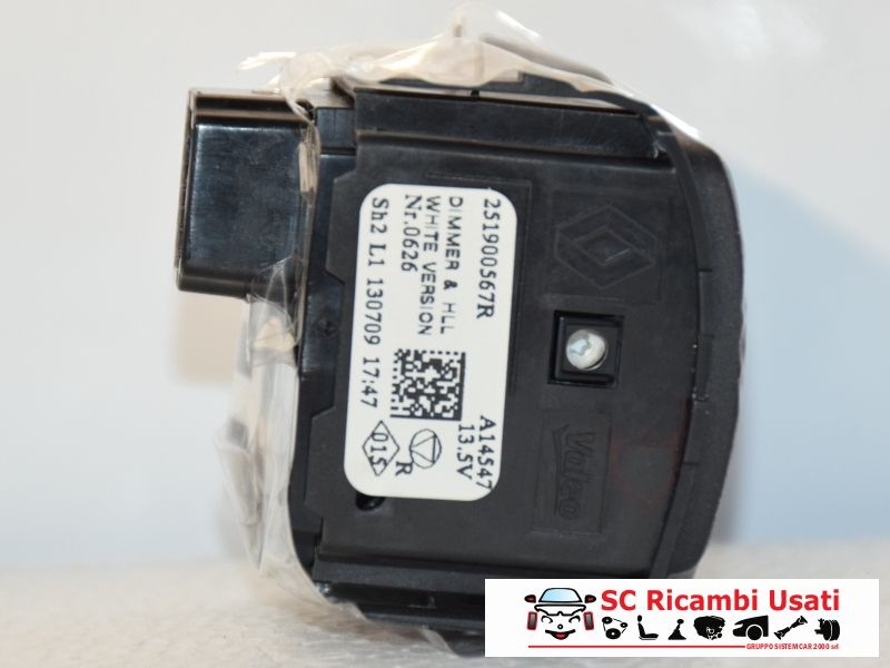 Pulsante Regolazione Luci Renault Clio 4 2013 251900567R - 05997