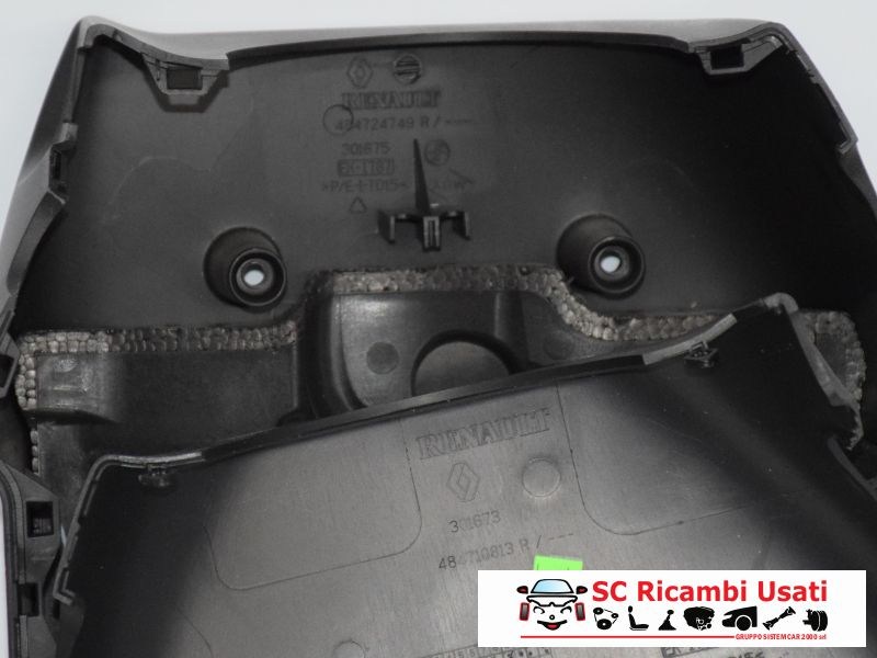 Rivestimento Piantone Sterzo Renault Clio 4 484724749R 484710813R - 06006 Rivestimento Piantone Sterzo Renault Clio 4 484724749R 484710813R - 06006