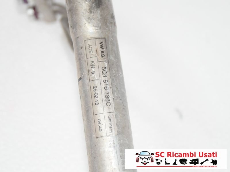 Tubo Aria Condizionata Volkswagen Golf 7 5Q1816738C - 06293 Tubo Aria Condizionata Volkswagen Golf 7 5Q1816738C - 06293