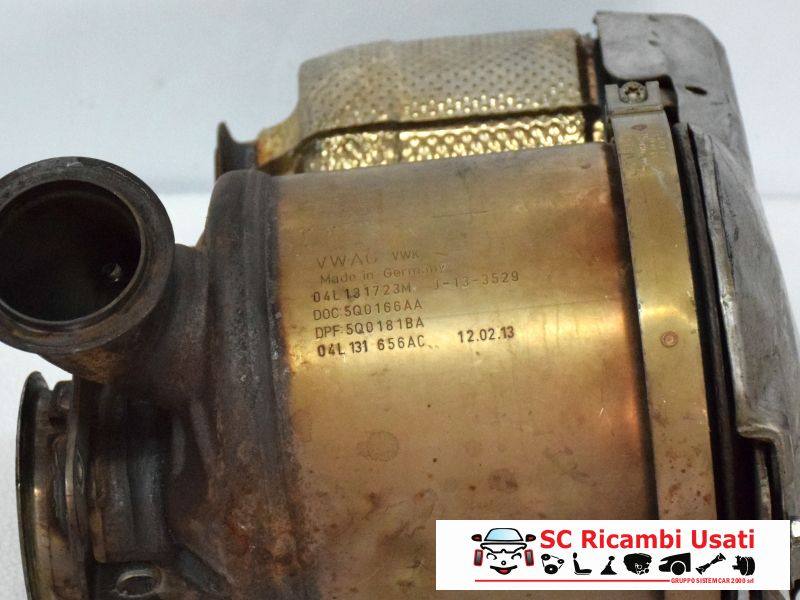 Fap Volkswagen Golf 7 1.6 Tdi 04L131723M 04L131656AC - 06303 Fap Volkswagen Golf 7 1.6 Tdi 04L131723M 04L131656AC - 06303