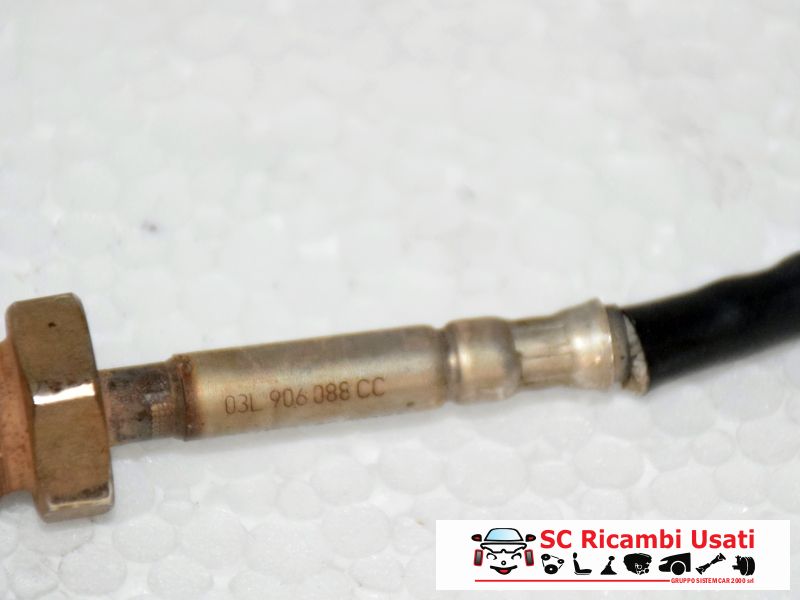 Sensore Temperatura Gas Di Scarico Golf 6 1.6 Tdi 03L906088CC - 06443 Sensore Temperatura Gas Di Scarico Golf 6 1.6 Tdi 03L906088CC - 06443