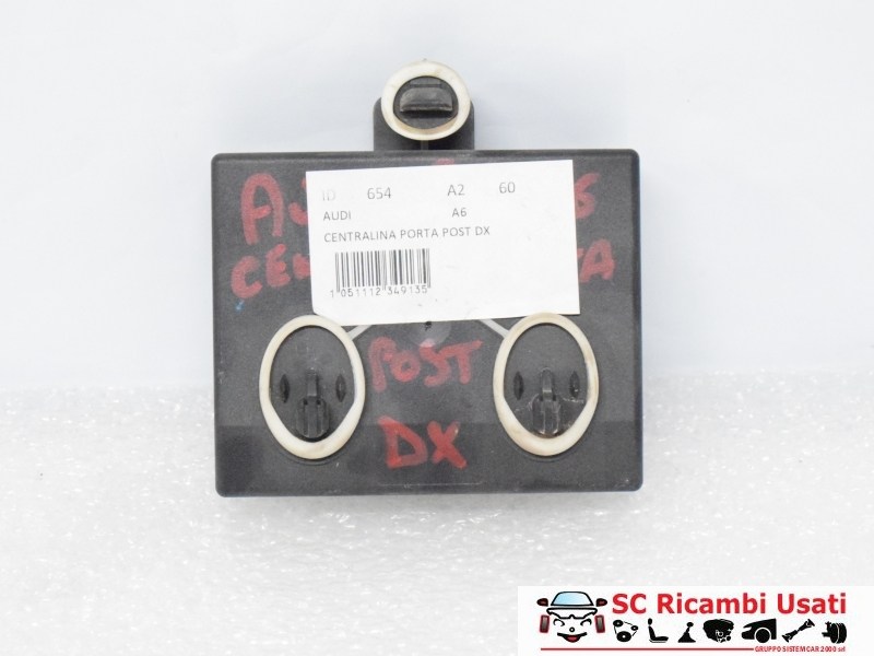 Centralina Porta Posteriore Dx Audi A6 C6 4F0959794 - 00654 Centralina Porta Posteriore Dx Audi A6 C6 4F0959794 - 00654