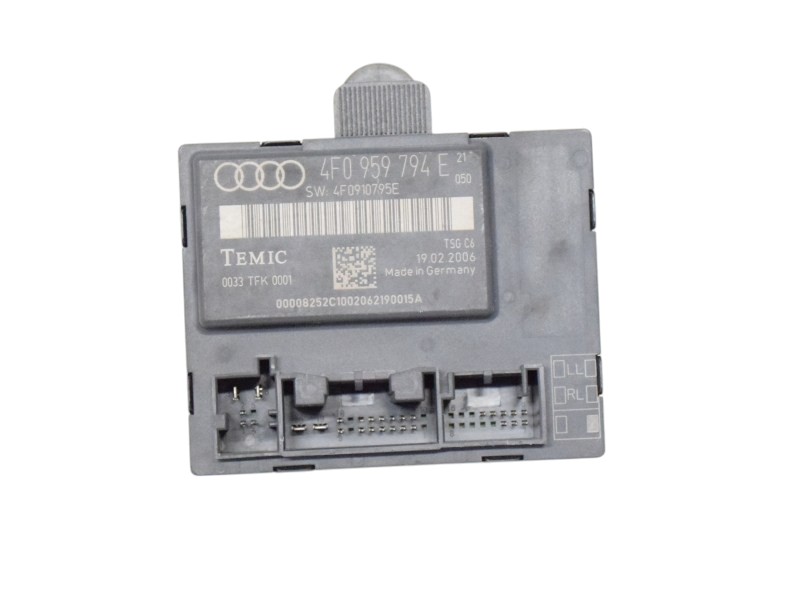 Centralina Porta Posteriore Dx Audi A6 C6 4F0959794 - 00654 Centralina Porta Posteriore Dx Audi A6 C6 4F0959794 - 00654