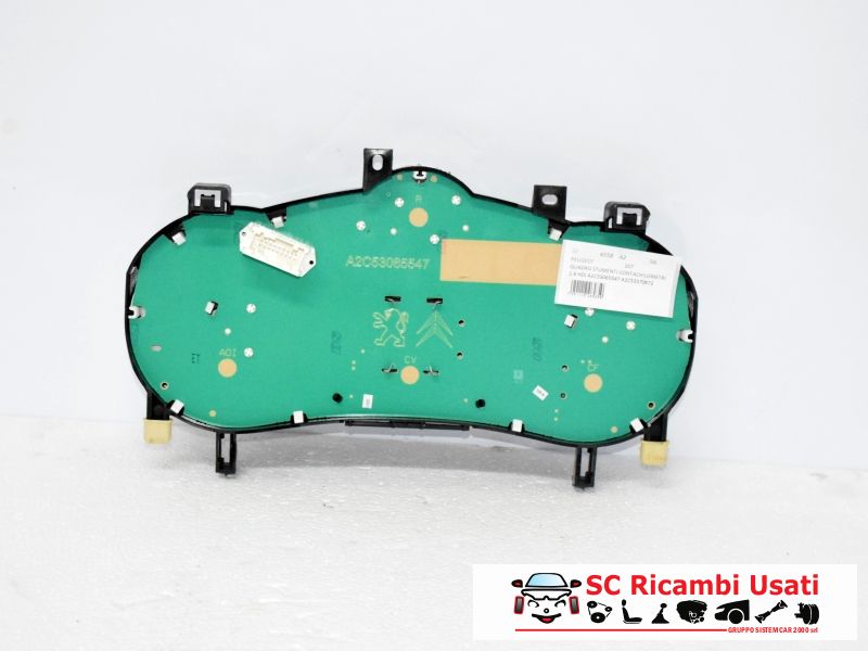 Quadro Strumenti Peugeot 207 1.6 Hdi A2C53065547 - 06558 Quadro Strumenti Peugeot 207 1.6 Hdi A2C53065547 - 06558