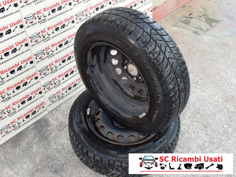 Cerchi In Ferro 14 Fiat Idea - 06616 Cerchi In Ferro 14 Fiat Idea - 06616