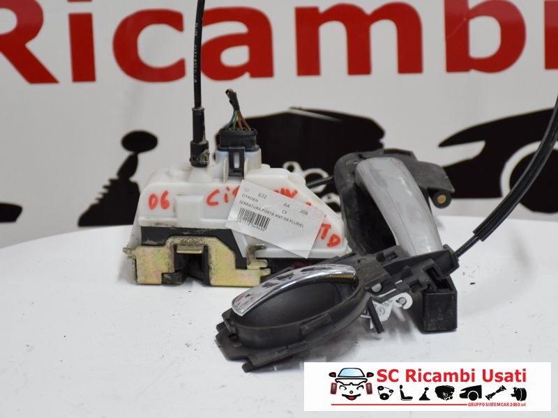 Serratura Destra Citroen C3 Pluriel 46978880 - 00672 Serratura Destra Citroen C3 Pluriel 46978880 - 00672